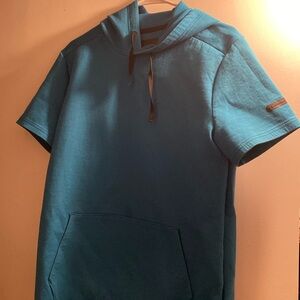 Under armour short sleeve hoodie